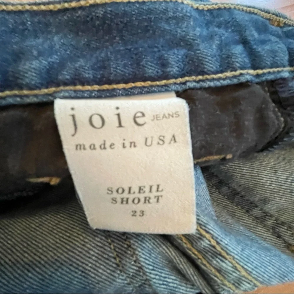 JOIE JEANS! USA. Blue Denim Jean Shorts! Great Condition! Sz 25